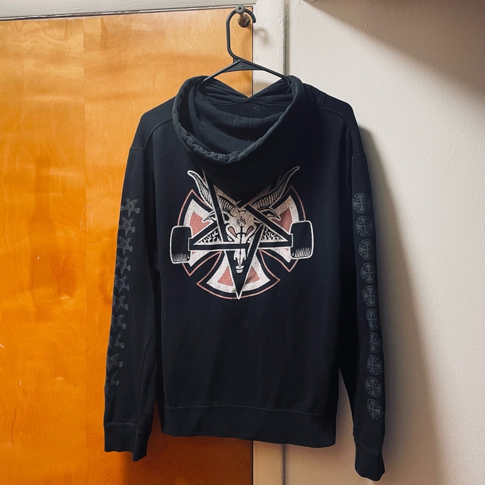 thrasher x independent goat hoodie